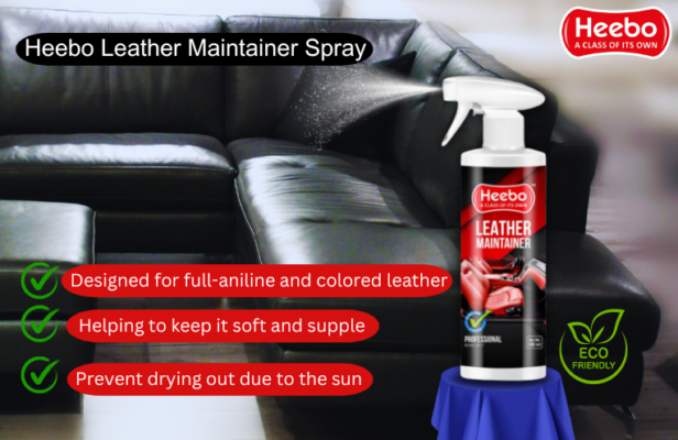 Heebo Leather Maintainer stands out as a tailored neon-infused care and preservation solution crafted specifically for full-aniline and colored leather. This innovative 2-in-1 leather treatment not only enhances the leather's luster but also provides essential nourishment, ensuring its lasting softness and flexibility while safeguarding against potential drying caused by sunlight or other heat sources.